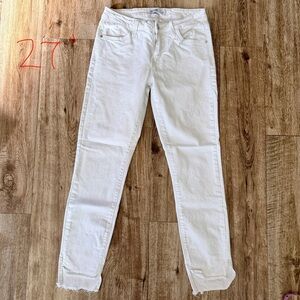 Just Black Women's White Skinny Jeans
